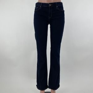 Gap 1969 Dark Wash Curvy Bootcut Jeans Size 30r